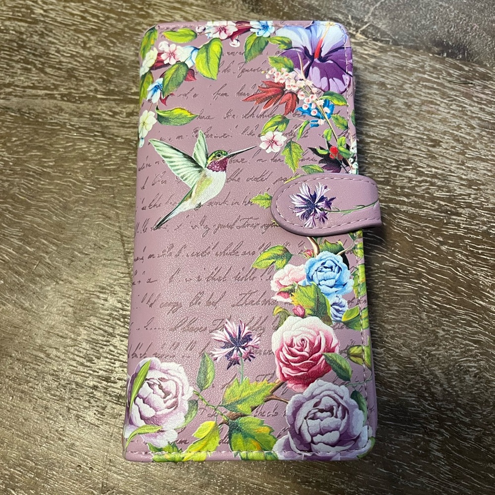 NWT - Shag Wear Long Hummingbird Wallet